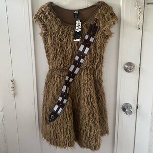 Star Wars I Am Furry Chewbacca Chewie Skater Dress NWT